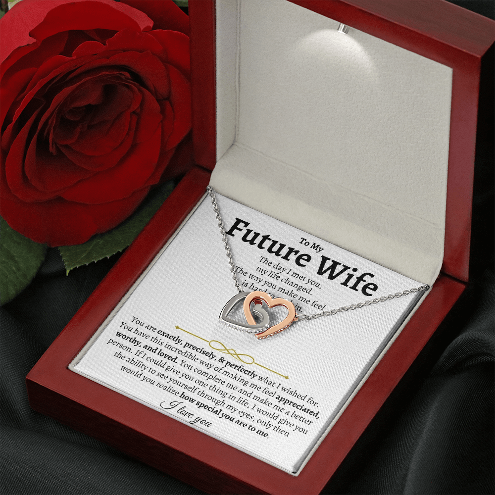 To My Future Wife - Intertwined Hearts Gift Set - SS41