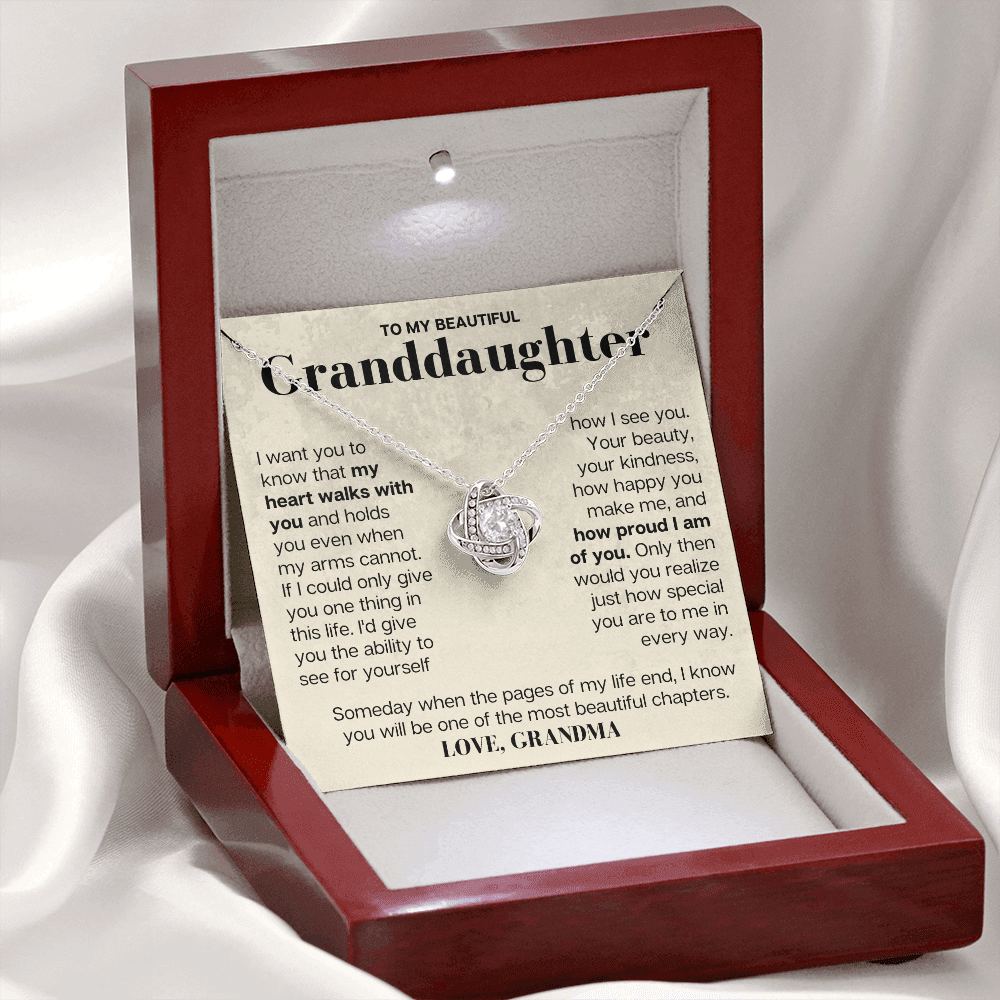 To My Granddaughter - Love Grandma - Beautiful Gift Set - SS145G