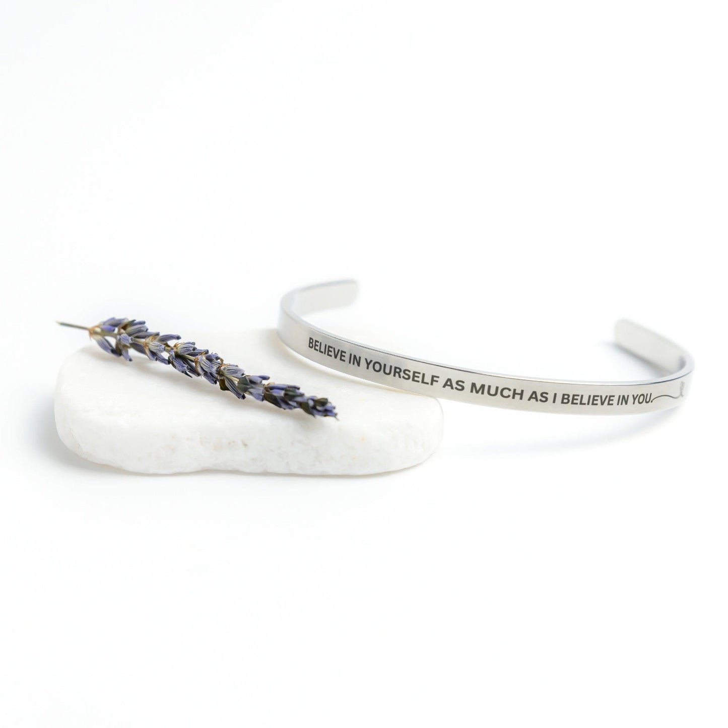 "Whenever your crown gets heavy, remember whose daughter you are" - Cuff Bracelet - SS489