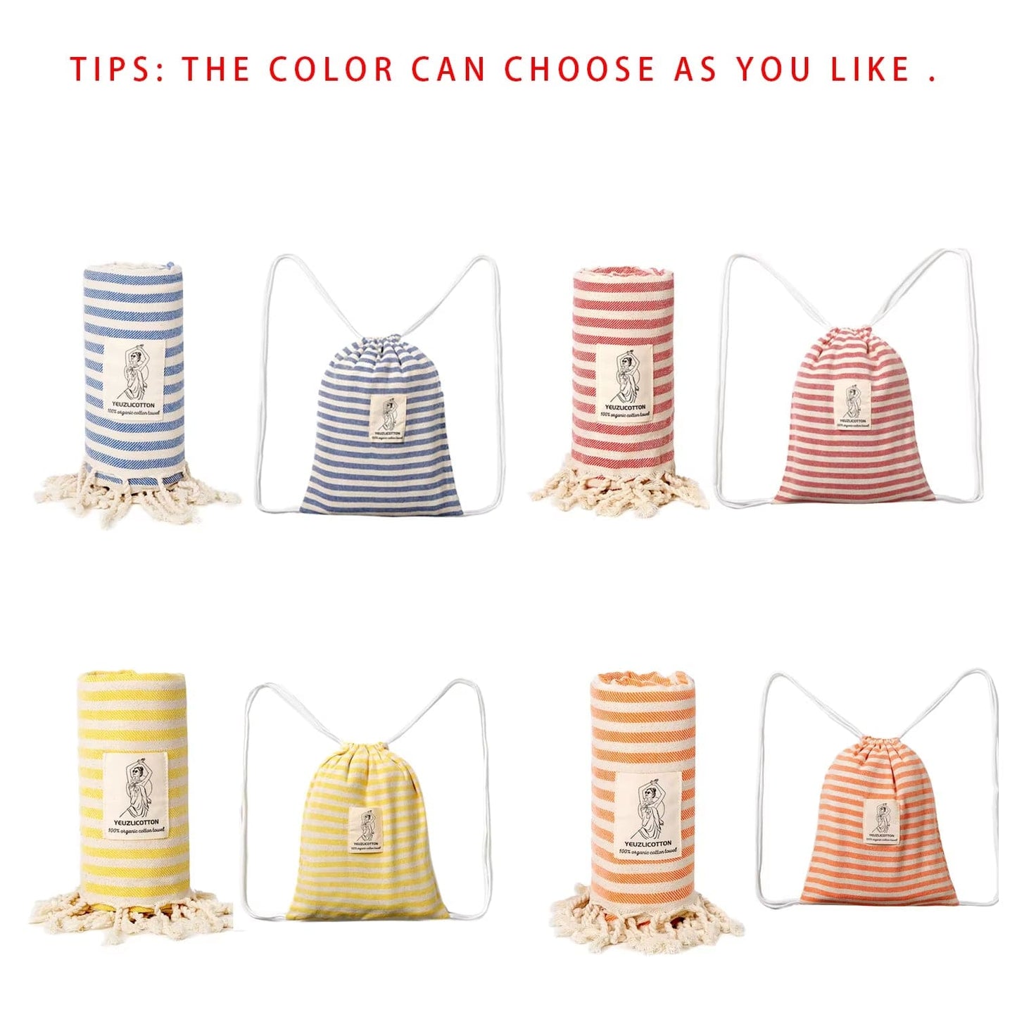 🏖️ The ChillWrap™ Turkish Travel Towel