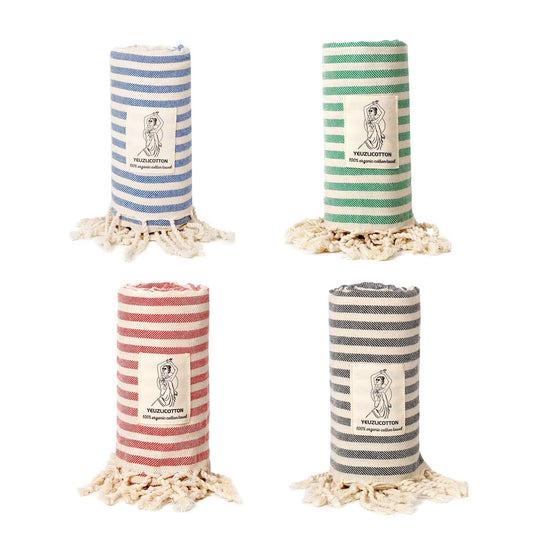 🏖️ The ChillWrap™ Turkish Travel Towel