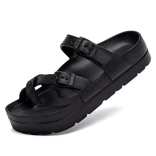 ComfyLift™ – The Arch-Support Platform Sandals for All-Day Comfort & Style!