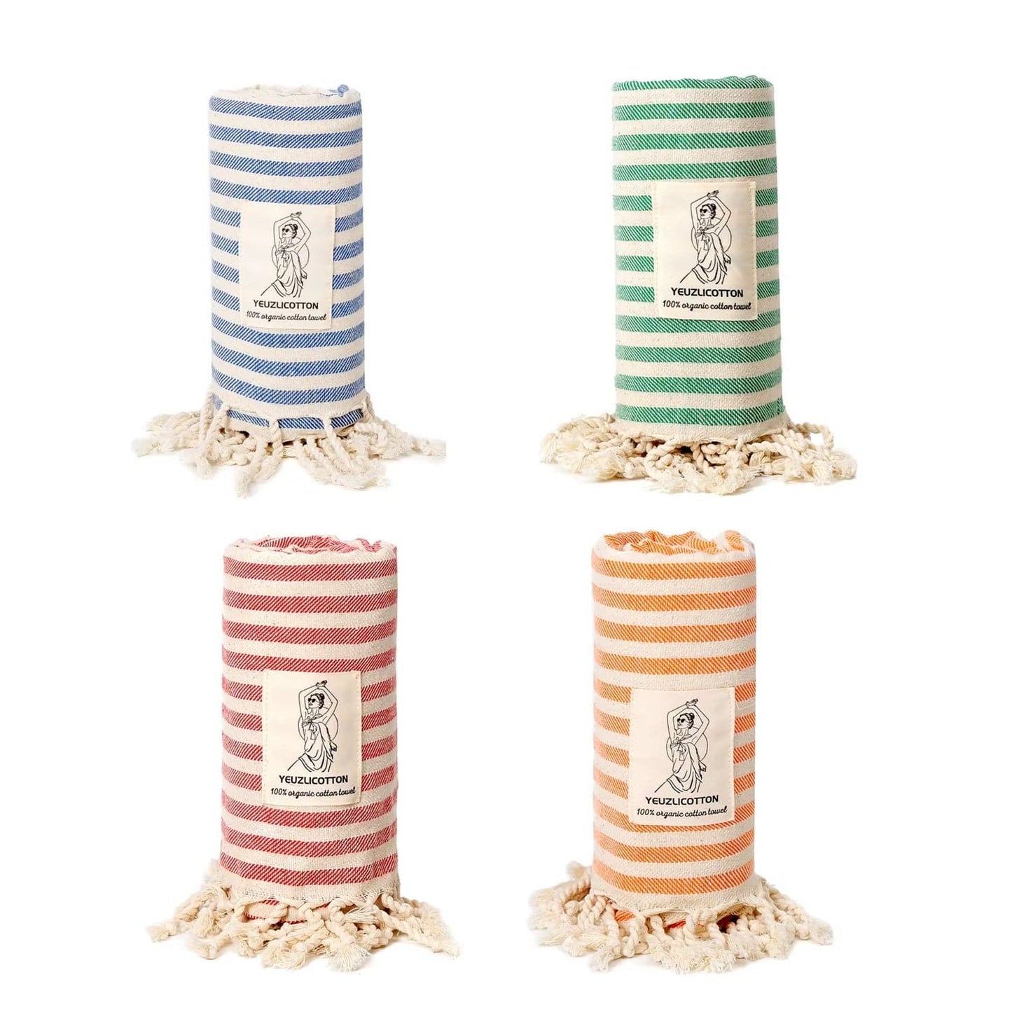 🏖️ The ChillWrap™ Turkish Travel Towel