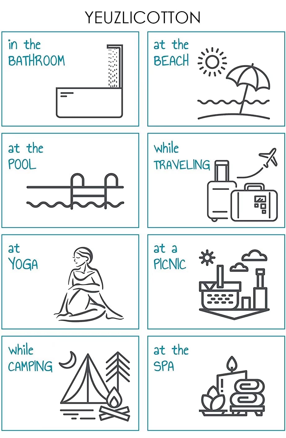 🏖️ The ChillWrap™ Turkish Travel Towel