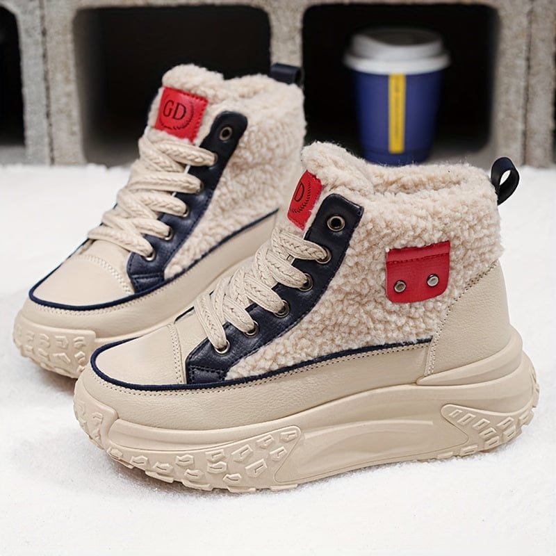 CozyStride™ Women's Winter Ankle Sneakers™ – All-Season Warmth, Style, and Durability in Every Step!