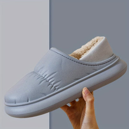 AquaFleece™ Women’s Waterproof Slippers – Cozy, Fleece-Lined Comfort for Winter!