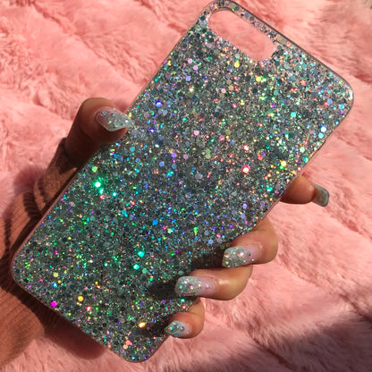 Glitter Crystal Soft Phone Case