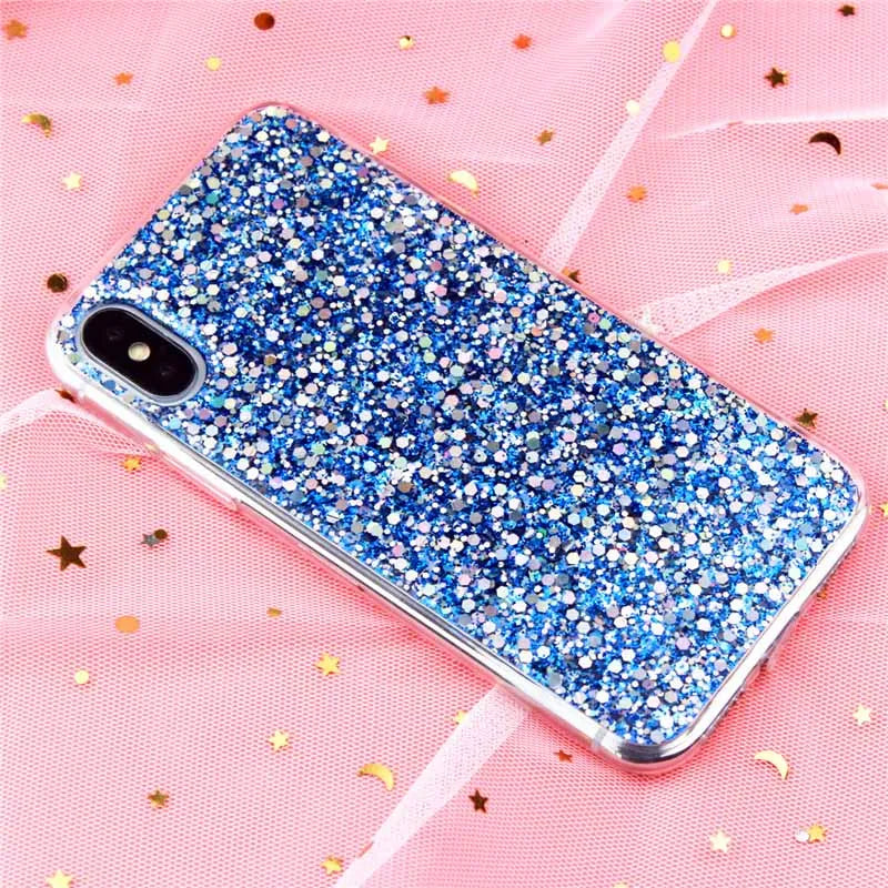 Glitter Crystal Soft Phone Case