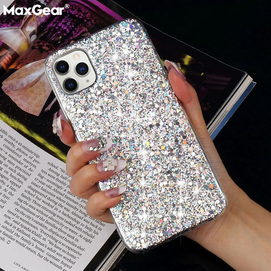 Glitter Crystal Soft Phone Case