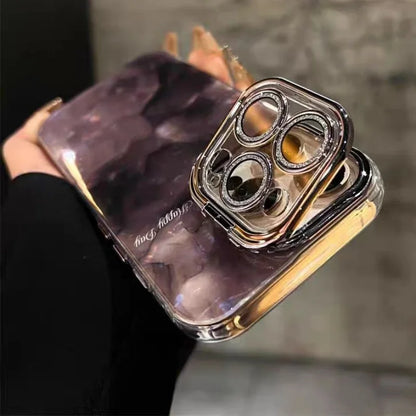 Pearl Lanyard Glitter Phone Case