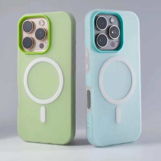 Matte Candy Color Magnetic MagSafe Phone Case