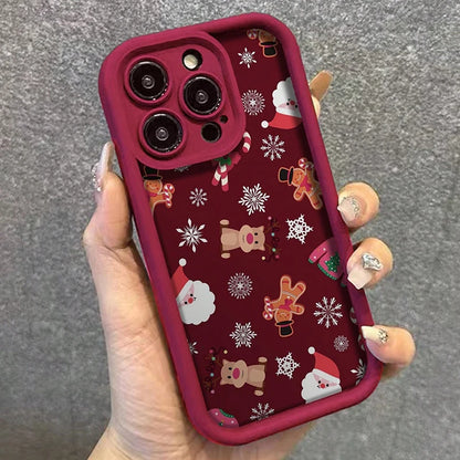Christmas Tree Soft Phone Case for iPhone