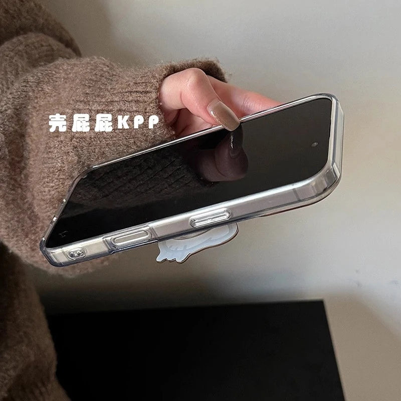 Kitty Grip Holder Gradient Phone Case