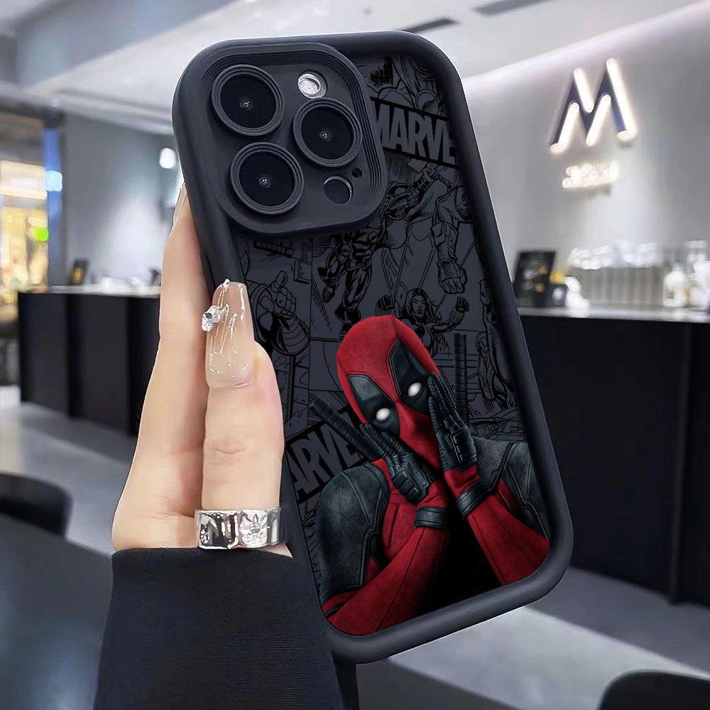 Marvel Deadpool Cartoon Phone Case