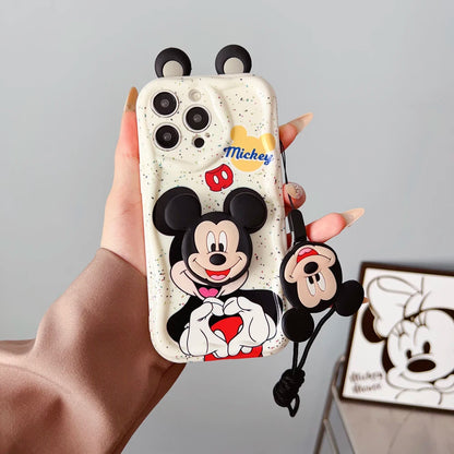 Minnie Mickey Wave Phone Case for iPhone