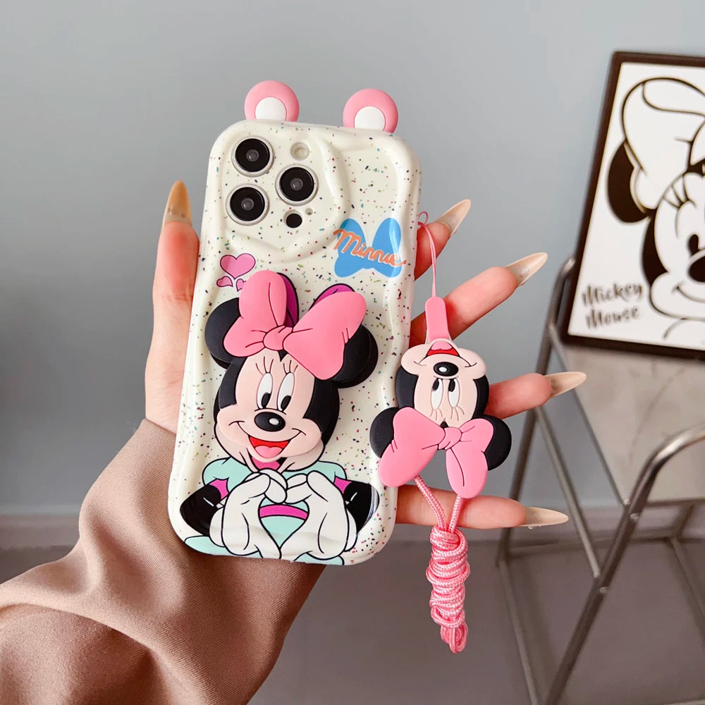 Minnie Mickey Wave Phone Case for iPhone
