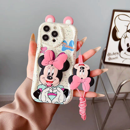 Minnie Mickey Wave Phone Case for iPhone