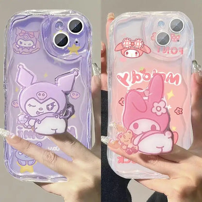 Kuromi Melody Wave Phone Case