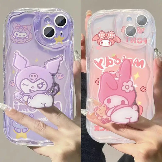 Kuromi Melody Wave Phone Case