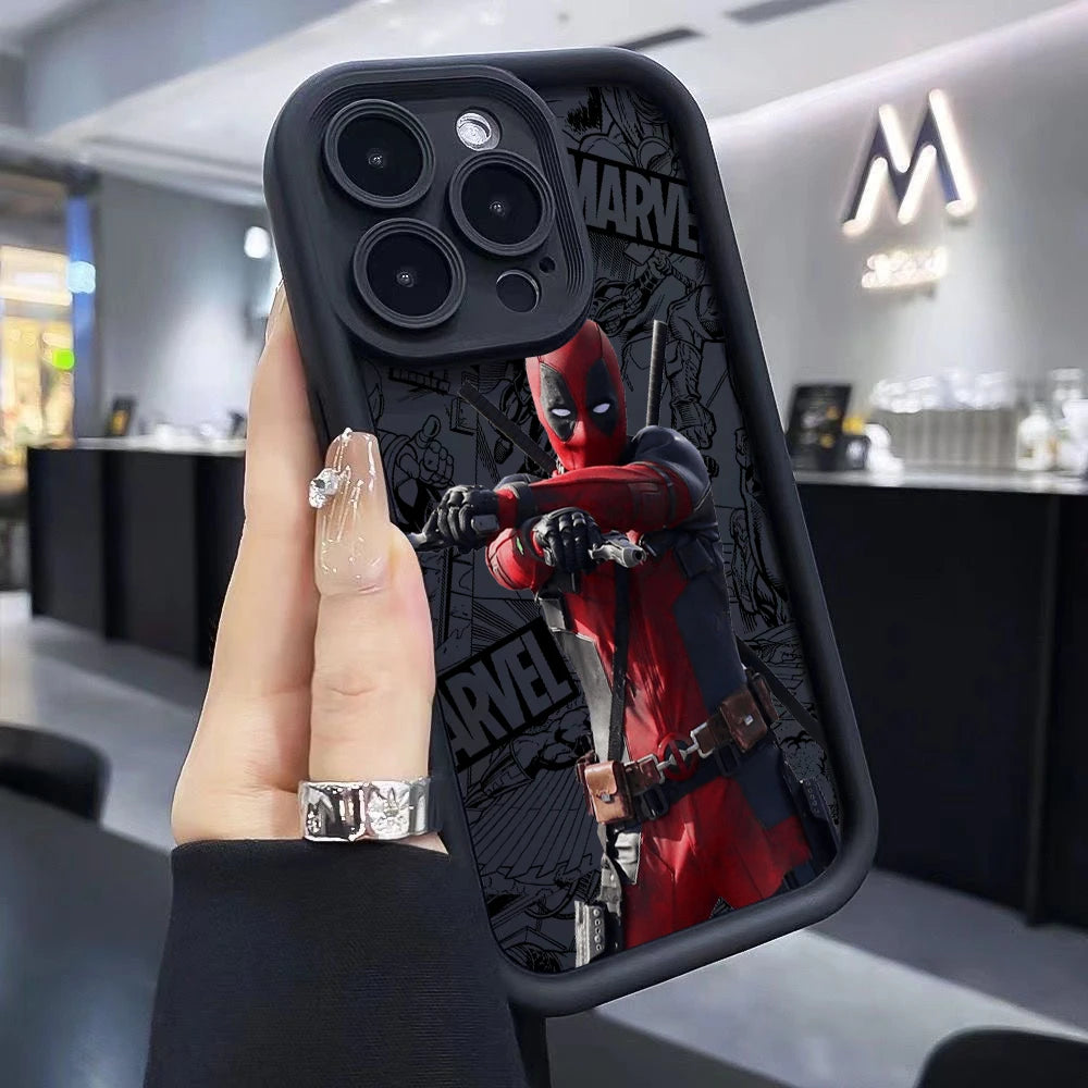Marvel Deadpool Cartoon Phone Case