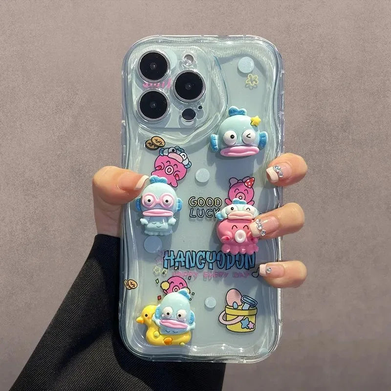 3D Hangyodon Toy Phone Case