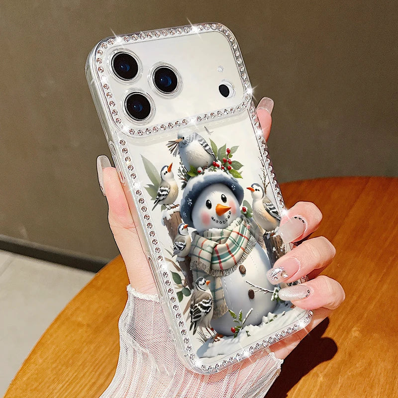 Christmas Elk Santa Claus Phone Case