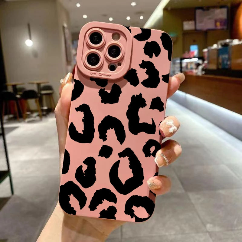 Leopard Design TPU Phone Case