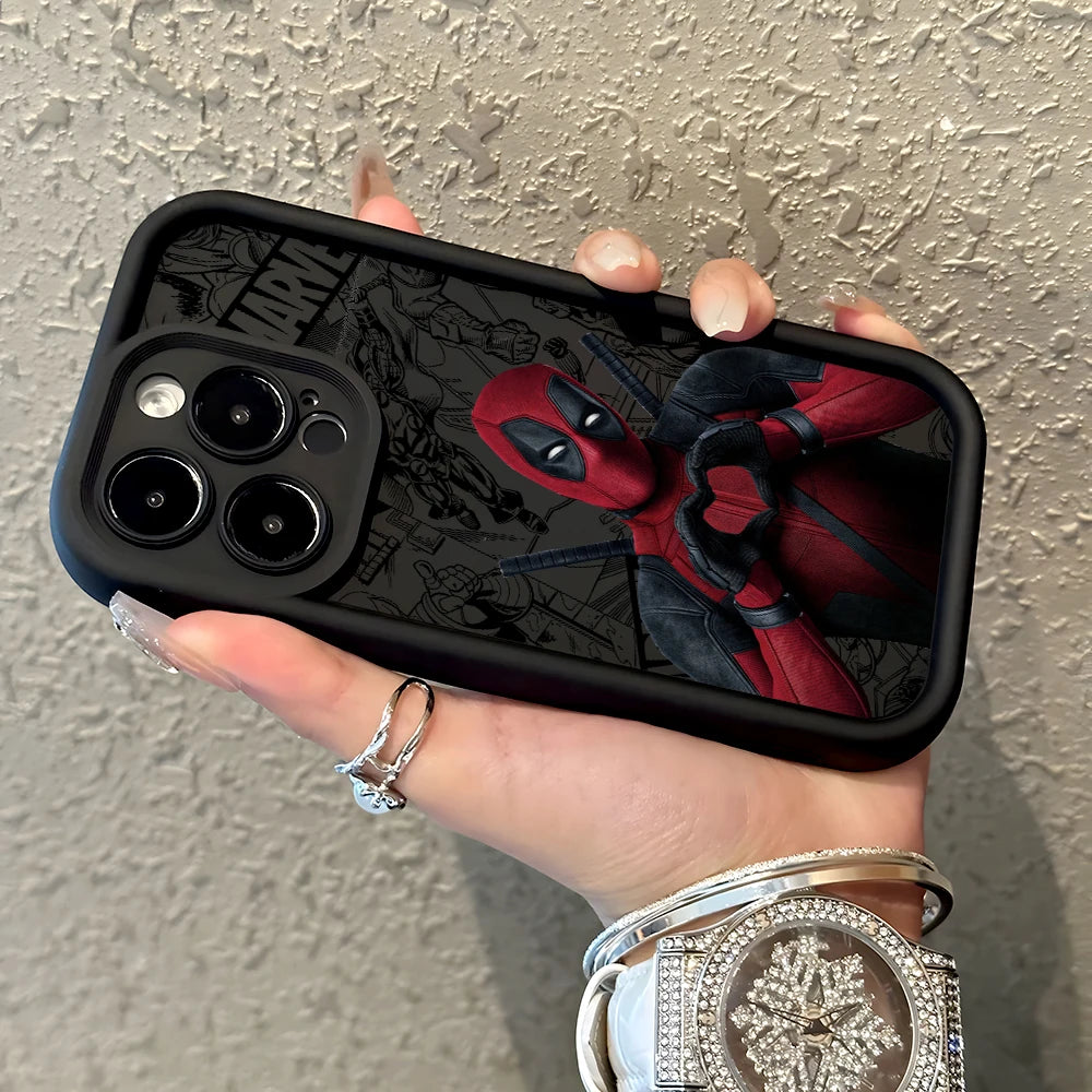 Marvel Deadpool Cartoon Phone Case