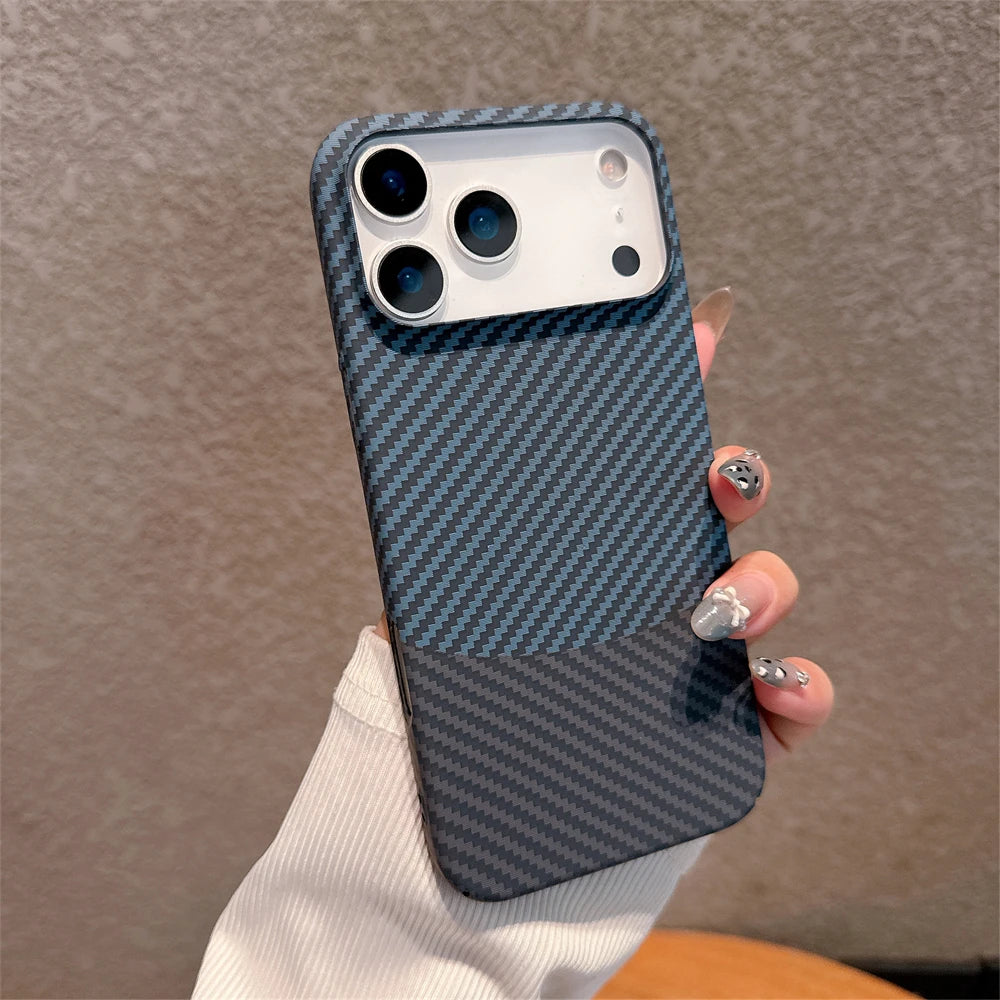 Carbon Fiber Thin Hard Case for iPhone