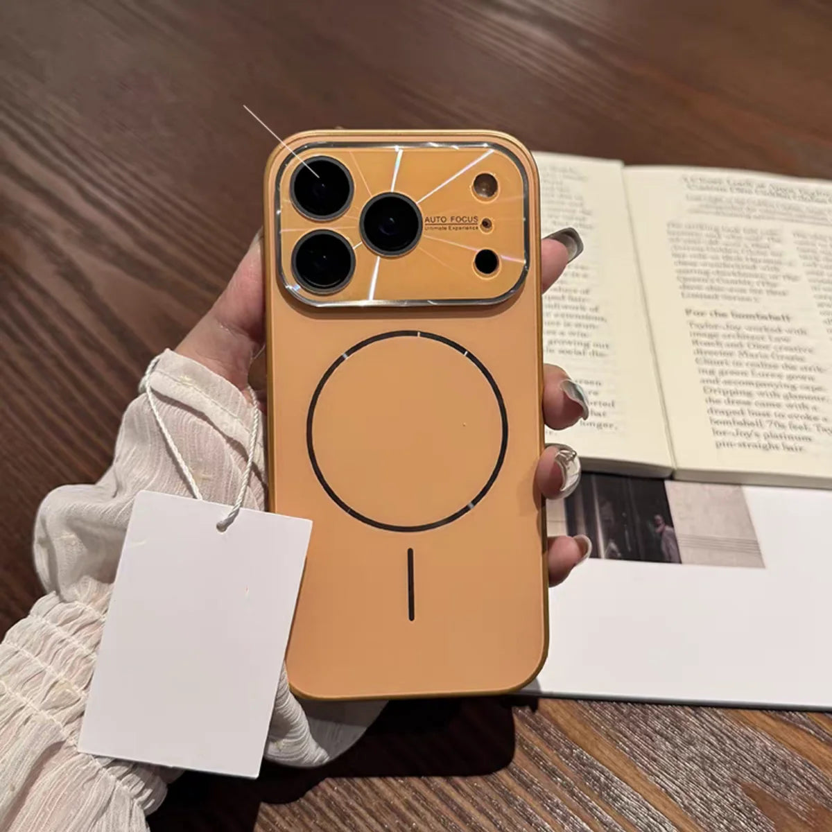 Magnetic Camera Protector Phone Case