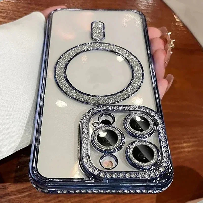 Glitter Transparent Phone Case