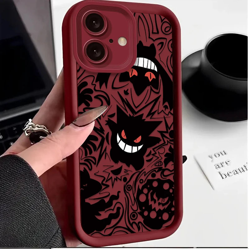 Pokémon Cartoon Soft Silicone Phone Case