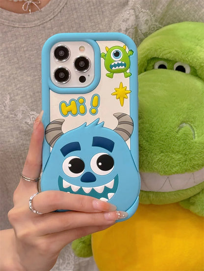 Cartoon Monsters Mike & Sulley Phone Case