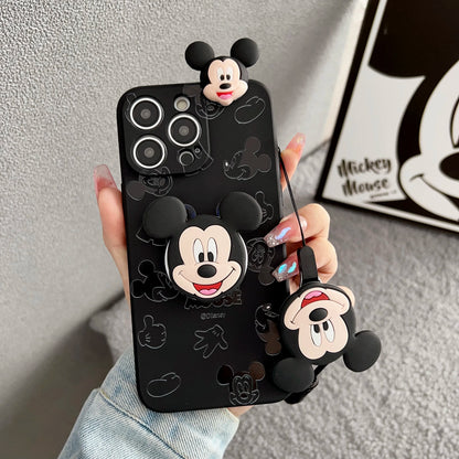 Minnie Mickey Head Phone Case for iPhone