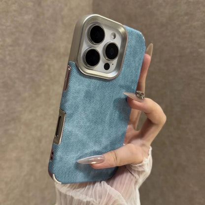 Retro Vintage Cowboy Jeans Fabric Phone Case