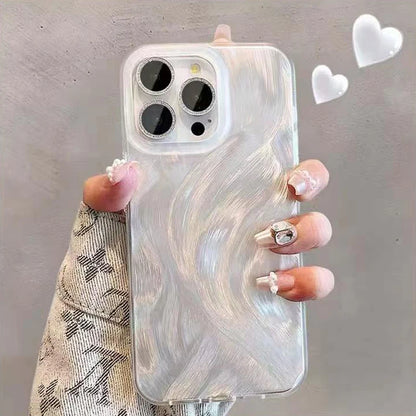 Camlet Pattern Laser Phone Case For iPhone