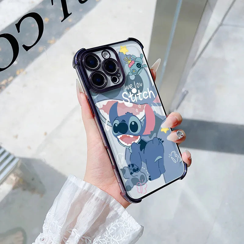Cartoon Stitch Silicone Phone Case