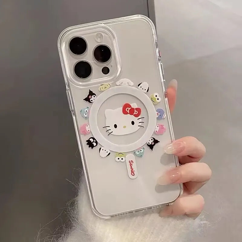 Pink Hello Kitty Magnetic Phone Case