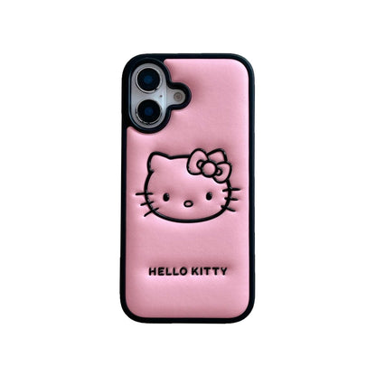 Hello Kitty Cartoon Leather Phone Case