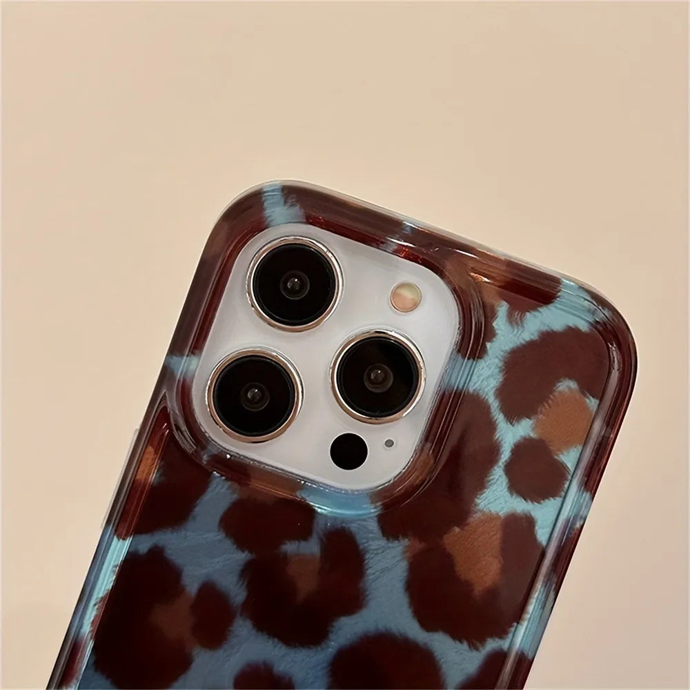 Smudge Leopard Print Phone Case