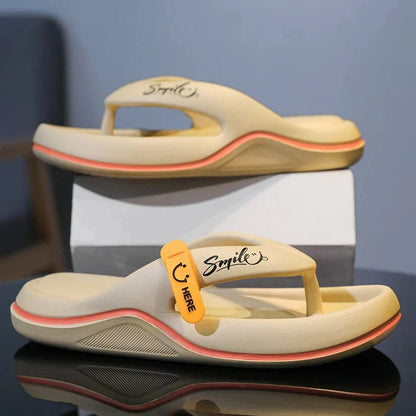 Elevated Comfort: Men's Platform Flip Flops