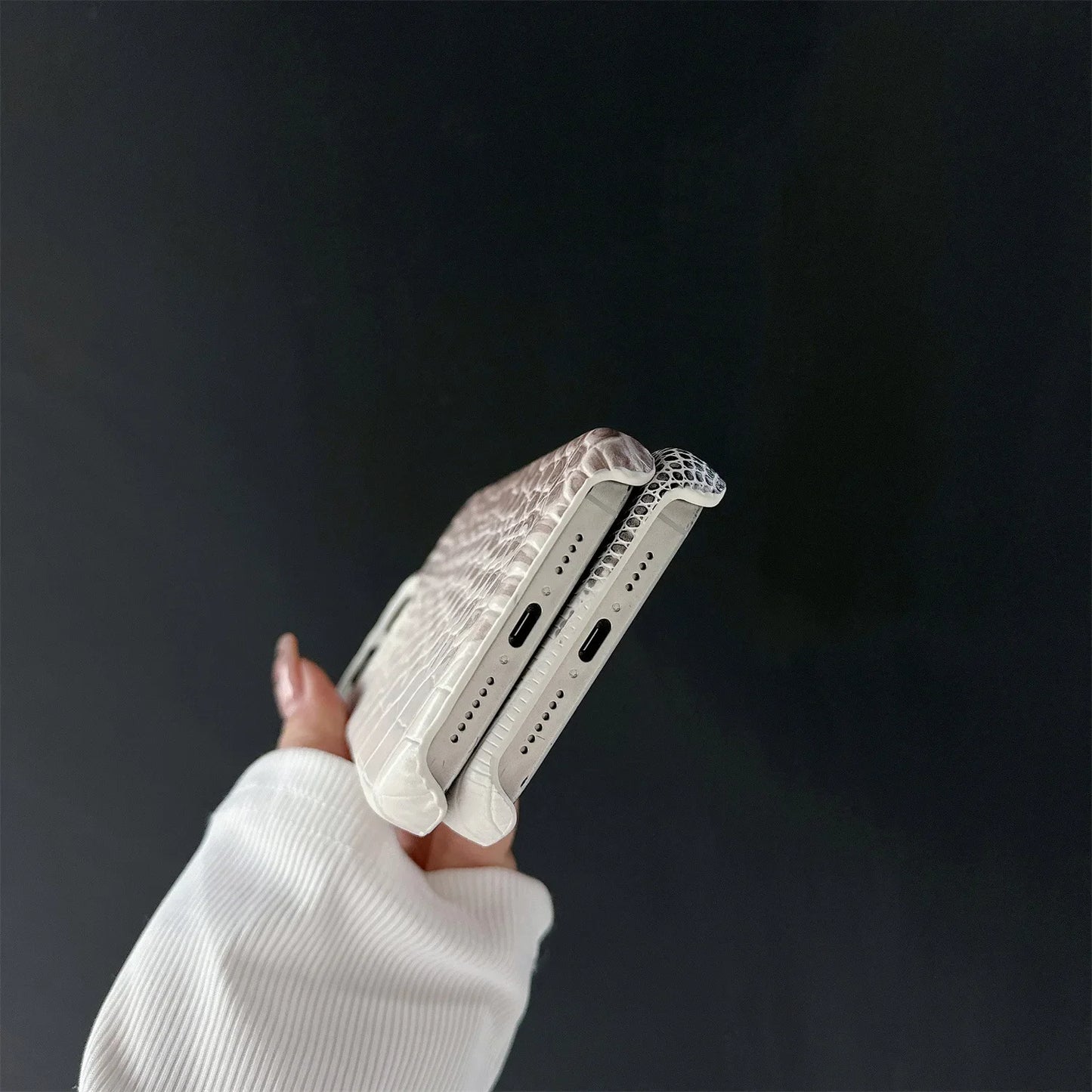 Leather Pattern Phone Case For iPhone