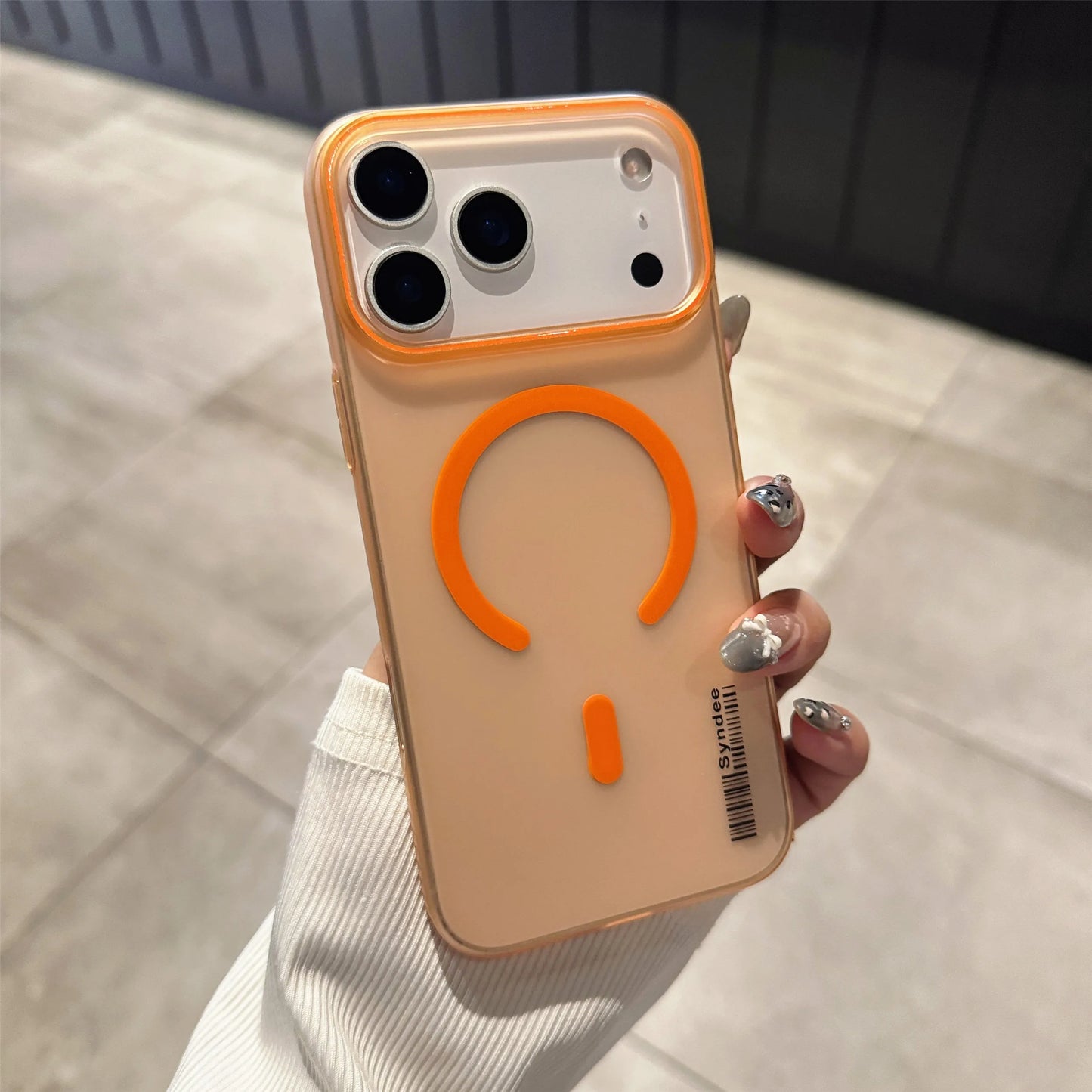 Matte Clear Magnetic Case