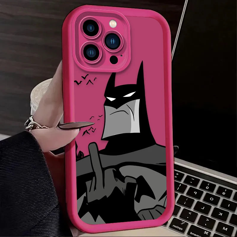 Marvel Batman Soft Phone Case For iPhone