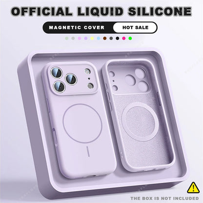 Liquid Silicone Magnetic Phone Case