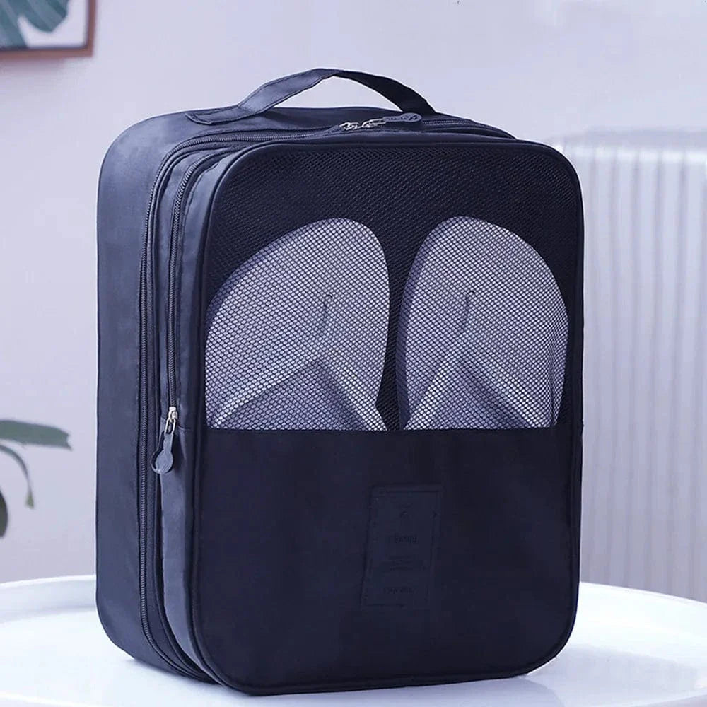 🎒 KickStash™ – The Ultimate Travel Shoe Pouch
