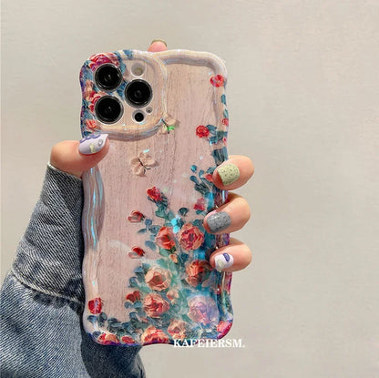 Laser Flower Phone Case