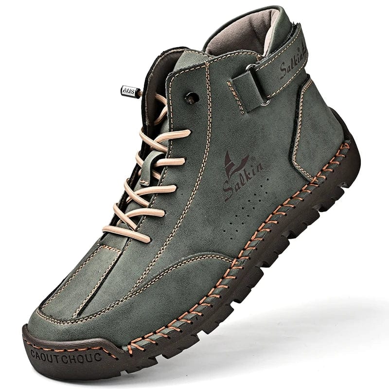 AutumnCraft™ Handmade Leather Ankle Boots