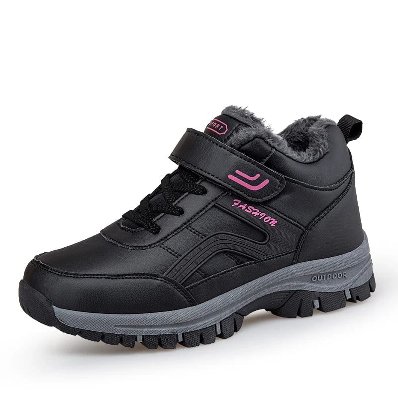 WinterSnow™ Unisex Warm Ankle Boots – Waterproof, Non-Slip, Plush Lined Boots for Couples