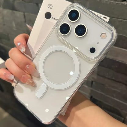 Magsafe Transparent Magnetic Case For iPhone